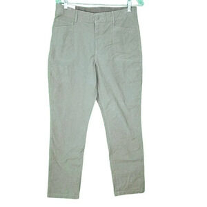 Eddie Bauer Womens Olive Green Voyager Chino Cargo Pants‎ 6